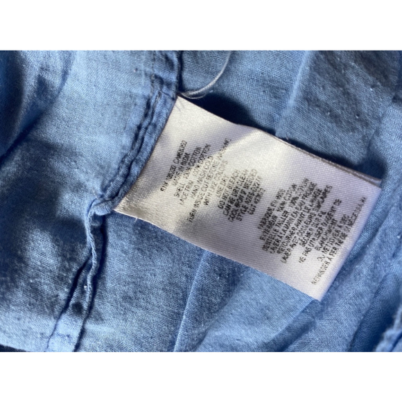 Joie chambray cotton floral embroidered shift dress small - Picture 3 of 5